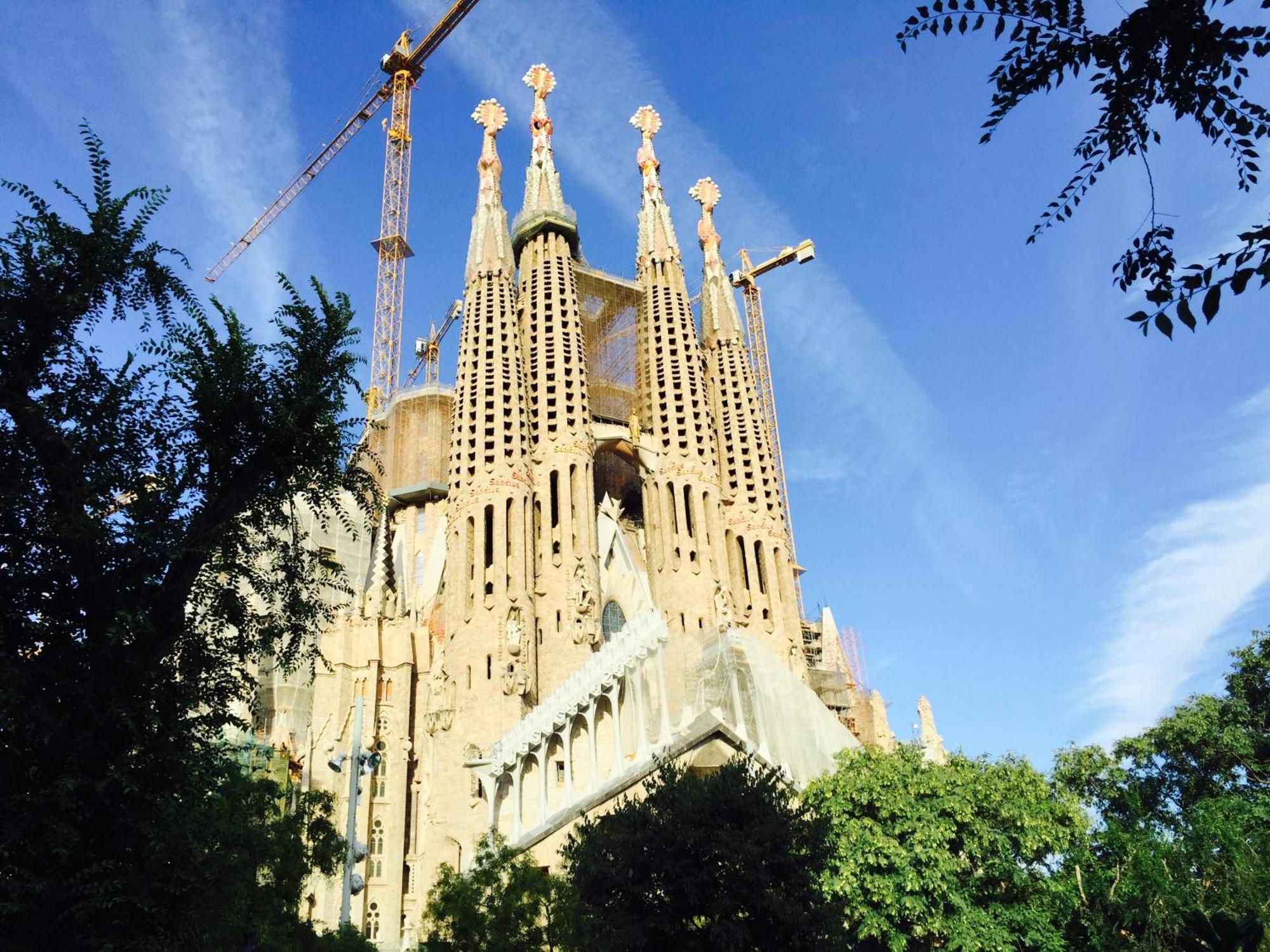 Apartment Bright Sagrada Familia Barcelona Eksteriør billede
